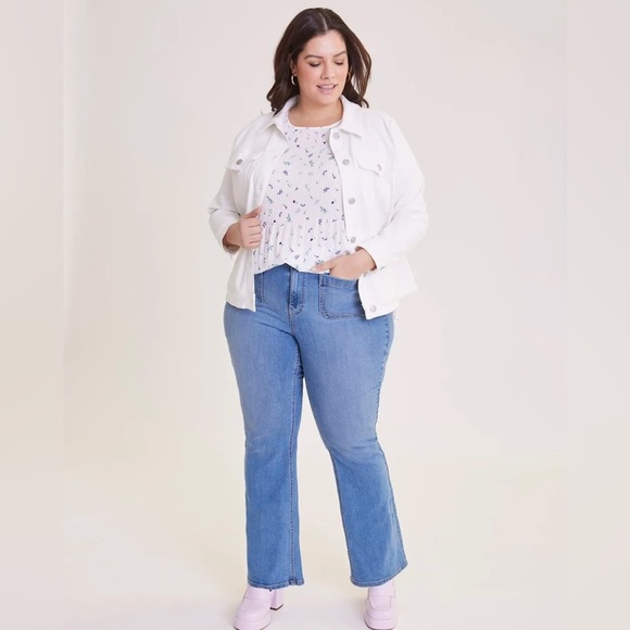 Pennington’s Responsible, Printed Short-Sleeve Pleated Blouse Size 3x NWT - Picture 4 of 12